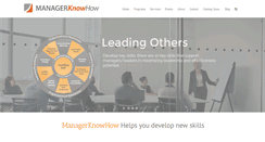 Desktop Screenshot of managerknowhow.com